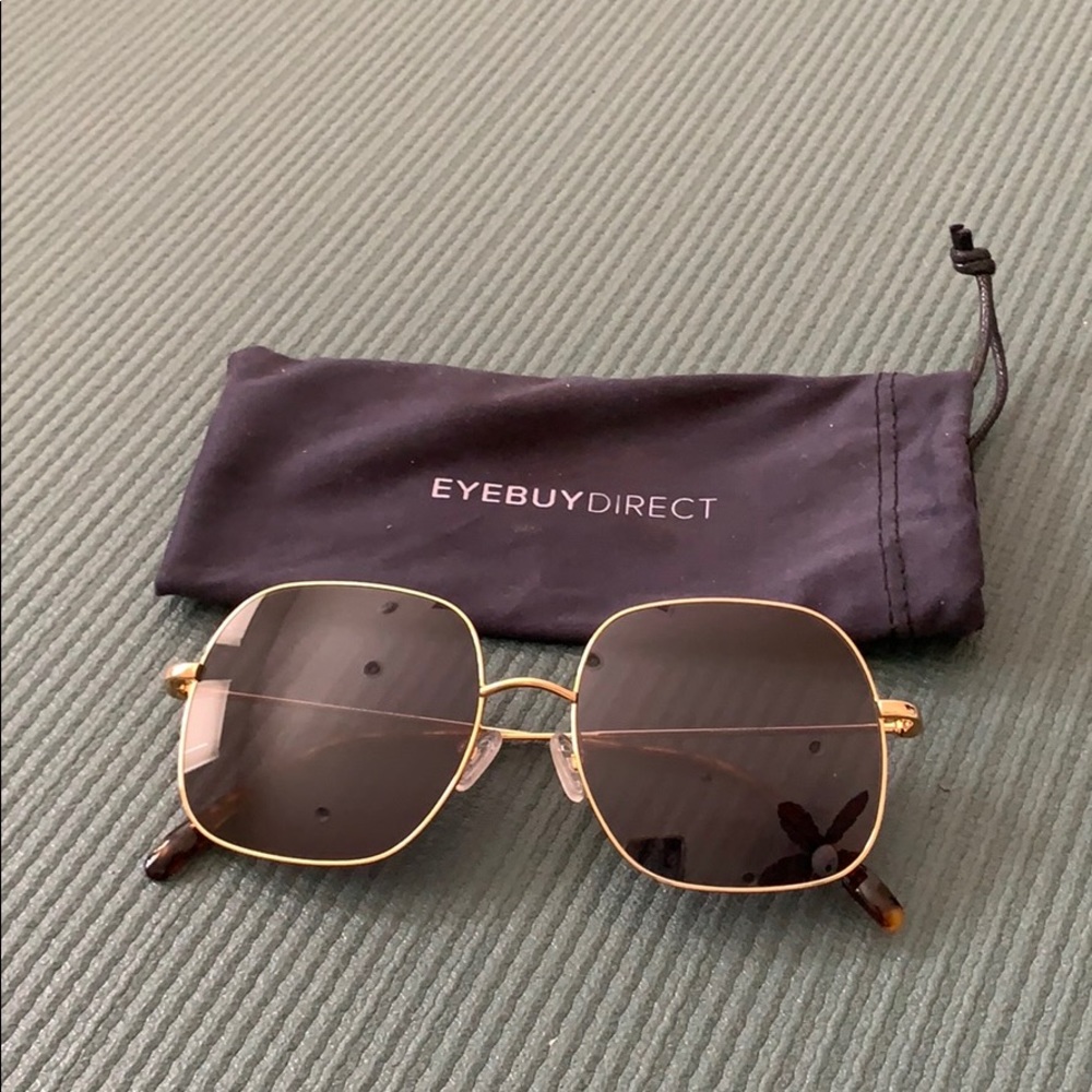 Large square sunglasses